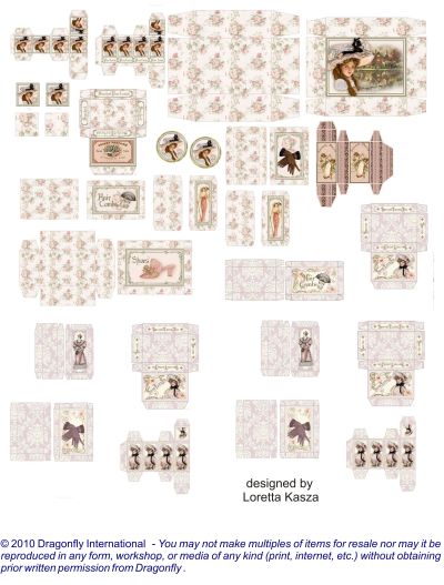 Ladies Box Kit, Pink & Lavender