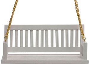 Porch Swing, White