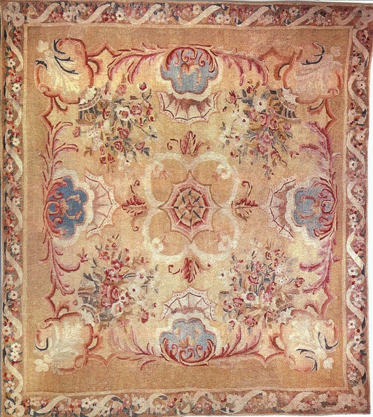 Rug, Floral Border, #212