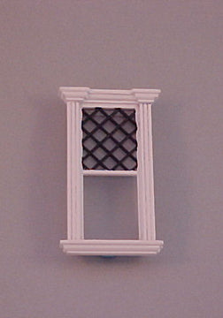 Westfield Decorated Single Window, White