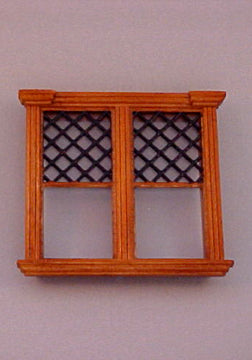 Westfield Decorated Double Window, Walnut