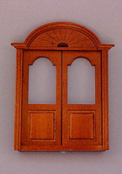 Newport Exterior Walnut Double Door