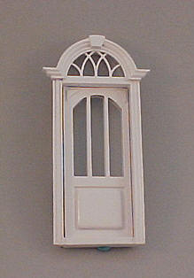 Cambridge Exterior Door, White