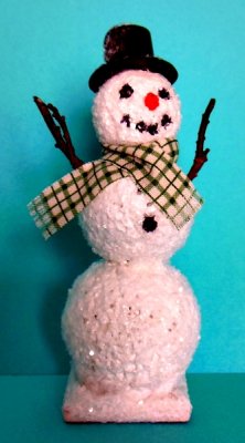 Snowman, 4" Tall