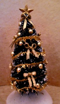 Christmas Tree, Sparkle Gold