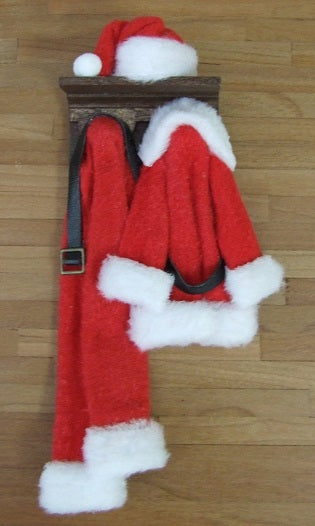 Santa Suit Wall Rack