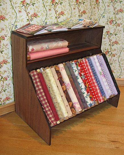 Fabric Store Display Kit, Walnut