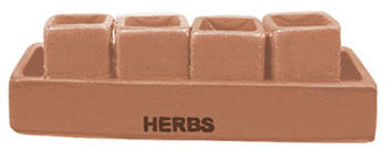 Terra Cotta Herb Planter Set