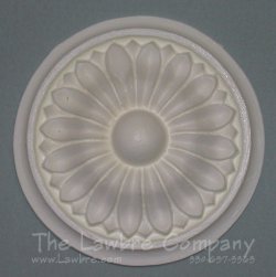 Medallion, Medium Round, Flower