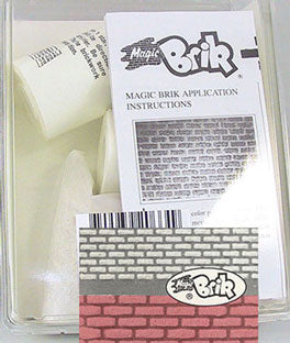 Magic Brick Kit, White, 4 1/2 Sq Feet