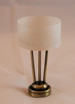 New Yorker Table Lamp, Drum Shade, LED