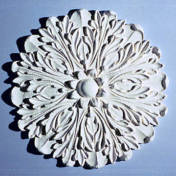 Ceiling Medallion Round Leaf, #10