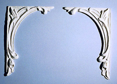 Large Ceiling Corner Applique, #12