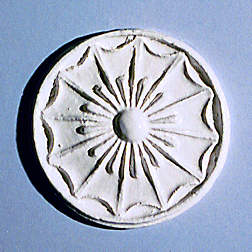 Ceiling Medallion Small Starburst, #14