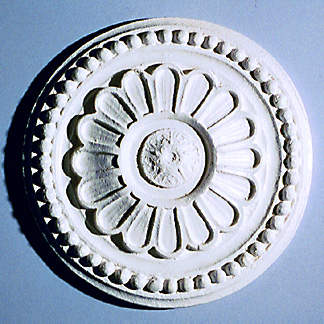 Ceiling Medallion Round Beaded, #18