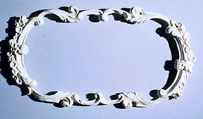 Ceiling Carving Oblong Floral, #23