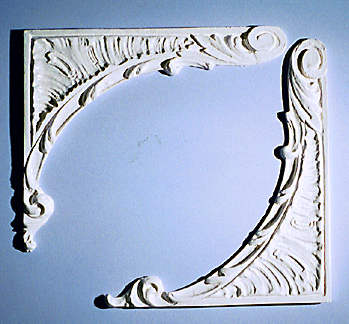 Ceiling Carving, 2pc, #5