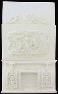 Fireplace with Cherubs, #7