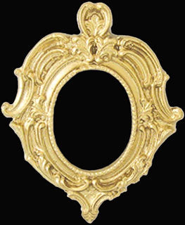 Picture Frame, Gold, Oval, #11