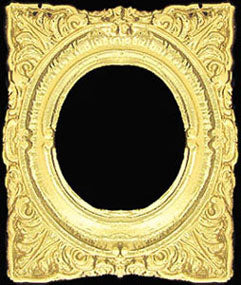 Ornate Gold Frame, Oval Inside,#2