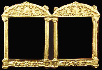 Double Picture Frame, Gold, #30