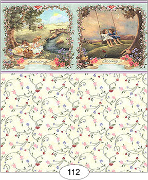 Best Friends Floral Wallpaper