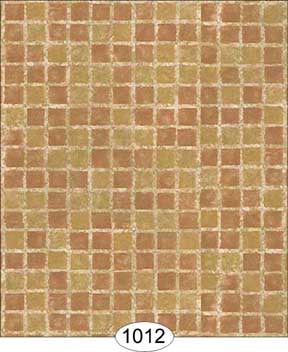 Mosaic Tile - Beige Wallpaper