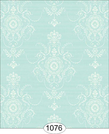 Florentine Aqua Wallpaper