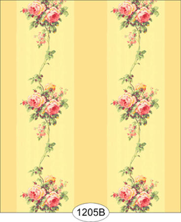 Melissa Stripe Yellow Wallpaper