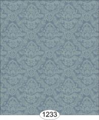 Damask, Blue Wallpaper