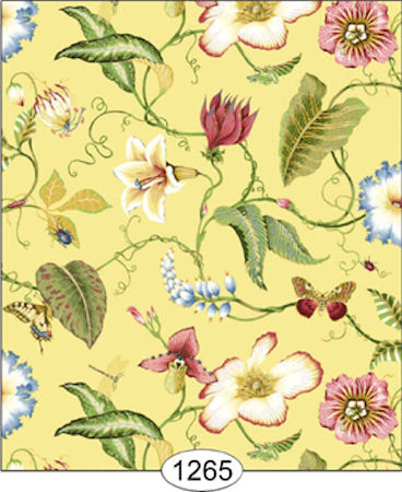 Exotique Yellow Wallpaper