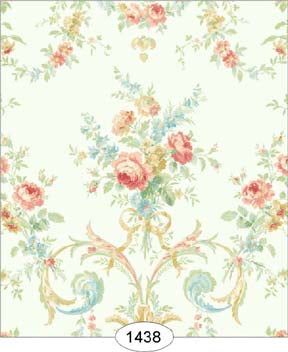 Princess Floral - Gold Wallpaper