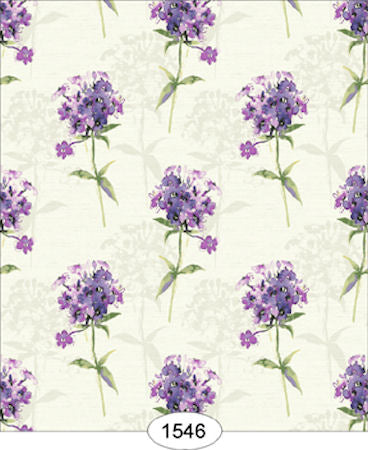 Purple Hydrangeas Wallpaper