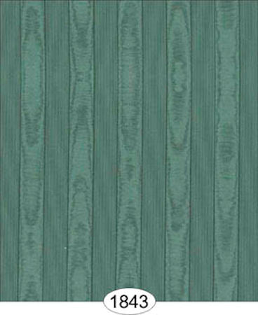 Moire Stripe - Green Forest Wallpaper