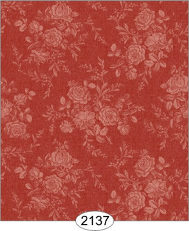 Rose Damask Red Wallpaper