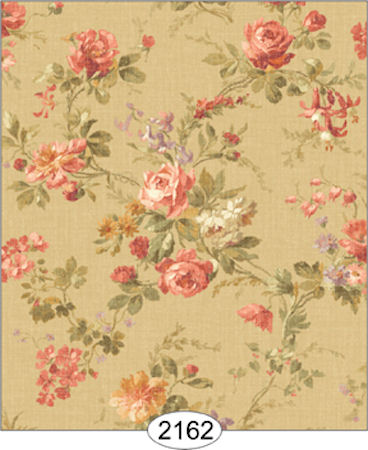 Juliet's Garden Floral - Antique Wallpaper