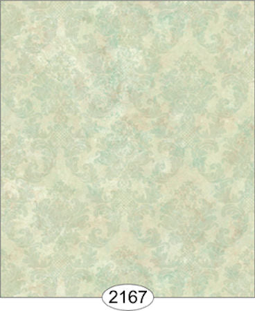 Juliet's Garden Seafoam/Aqua Wallpaper