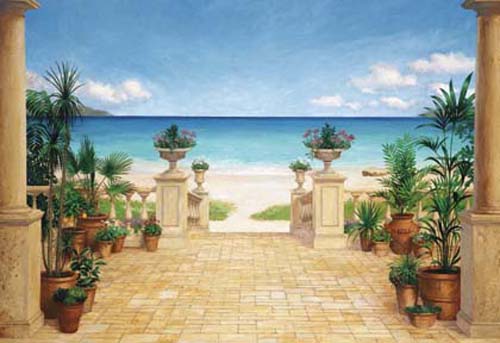 A Waterfront Paradise Mural