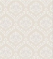 Ethereal Damask Beige Wallpaper