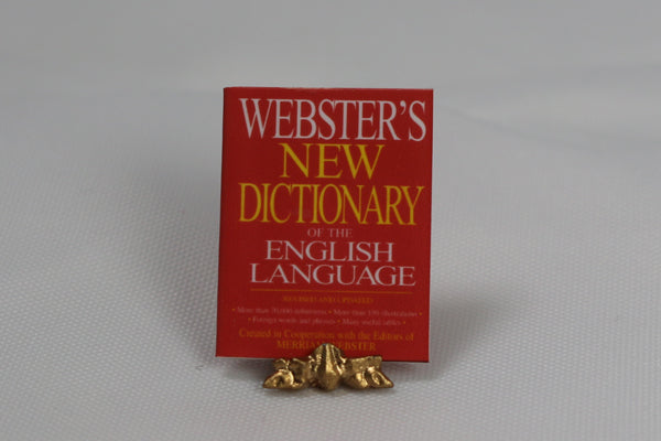 Webster New Dictionary Book