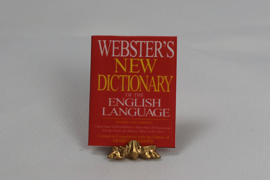 Webster New Dictionary Book