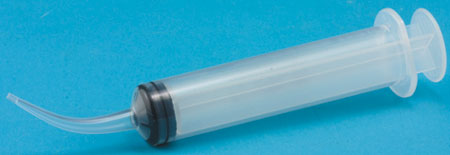 Glue Syringe, Curved Tip